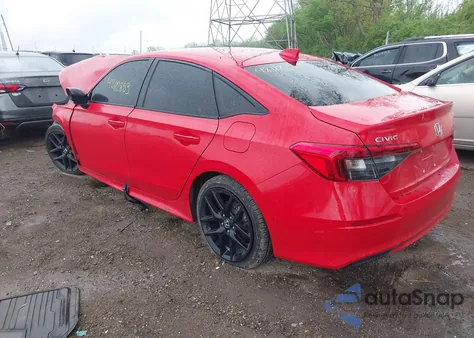 2023 Honda Civic Sport z USA, uszkodzony, nr VIN 2HGFE2F52PH523053